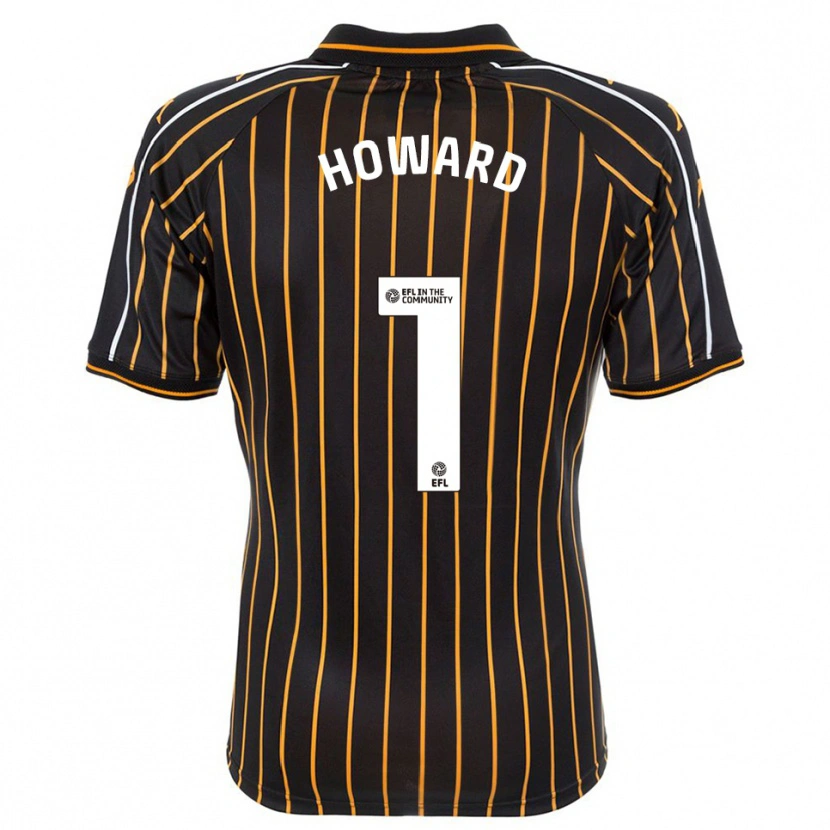 Danxen Criança Camisola Archie Howard #1 Branco Preto Alternativa 2025/26 Camisa Brasil