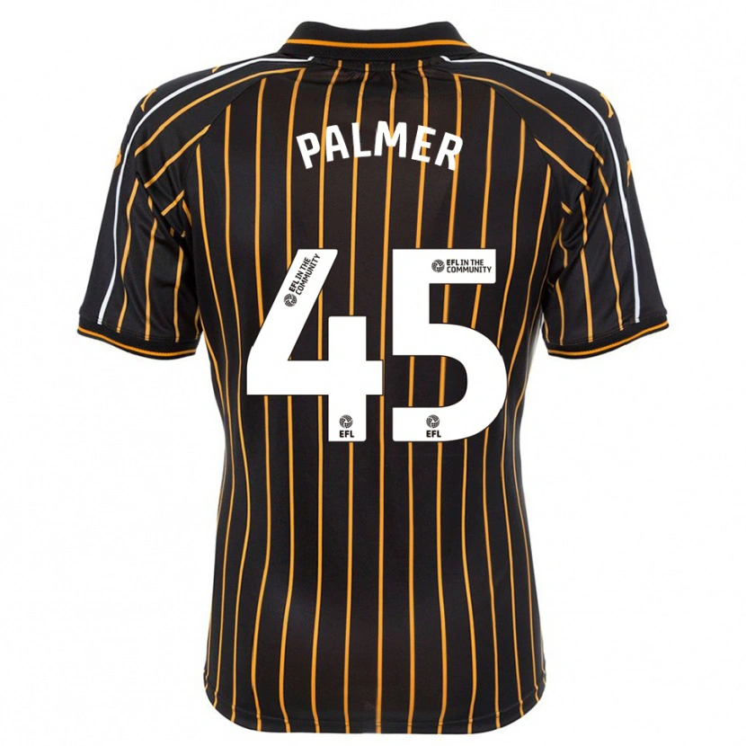 Danxen Criança Camisola Kasey Palmer #45 Branco Preto Alternativa 2025/26 Camisa Brasil