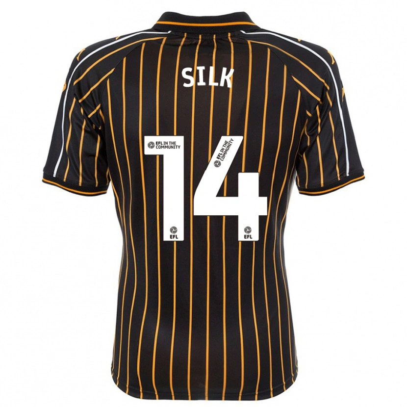 Danxen Criança Camisola Reuben Silk #14 Branco Preto Alternativa 2025/26 Camisa Brasil