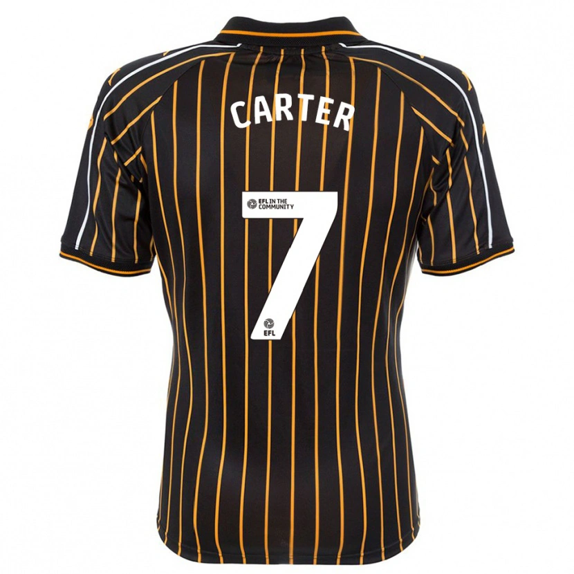 Danxen Criança Camisola Ramell Carter #7 Branco Preto Alternativa 2025/26 Camisa Brasil