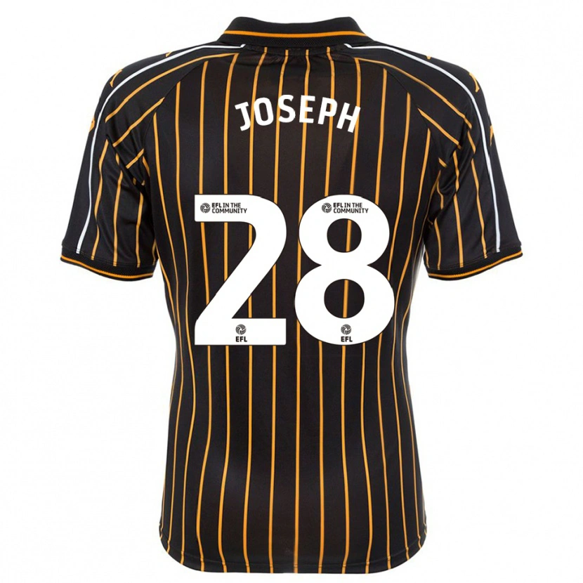 Danxen Criança Camisola Kyle Joseph #28 Branco Preto Alternativa 2025/26 Camisa Brasil