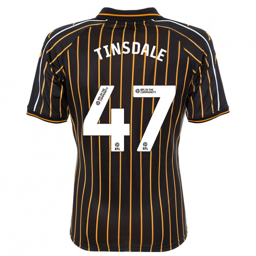 Danxen Criança Camisola Nathan Tinsdale #47 Branco Preto Alternativa 2025/26 Camisa Brasil