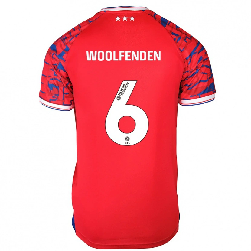 Danxen Criança Camisola Luke Woolfenden #6 Vermelho Azul Alternativa 2025/26 Camisa Brasil