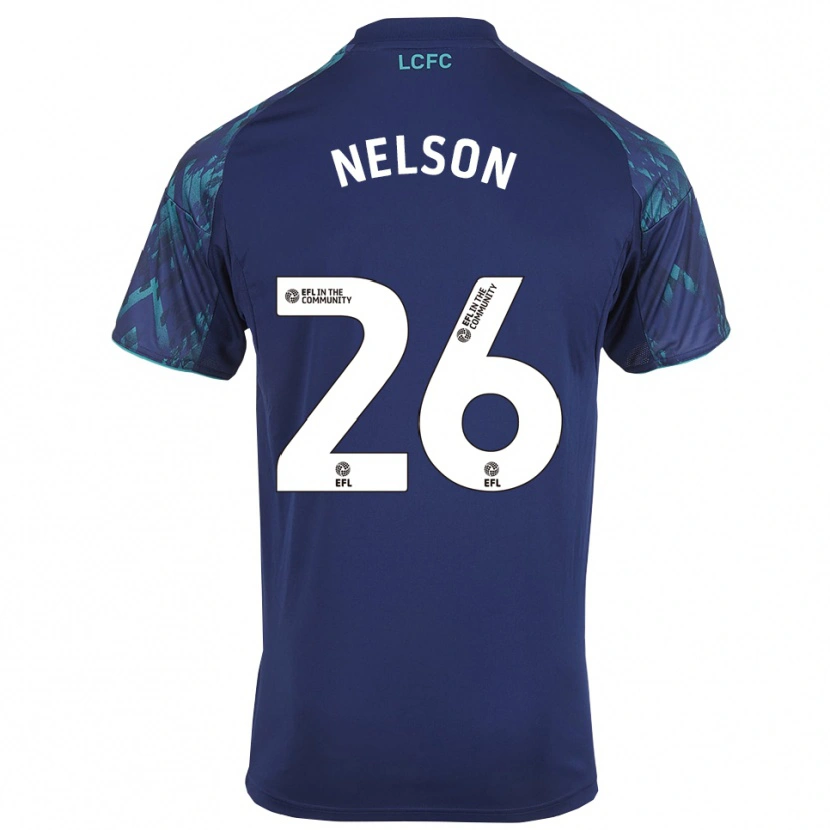 Danxen Criança Camisola Ben Nelson #26 Azul Marinho Verde Branco Alternativa 2025/26 Camisa Brasil