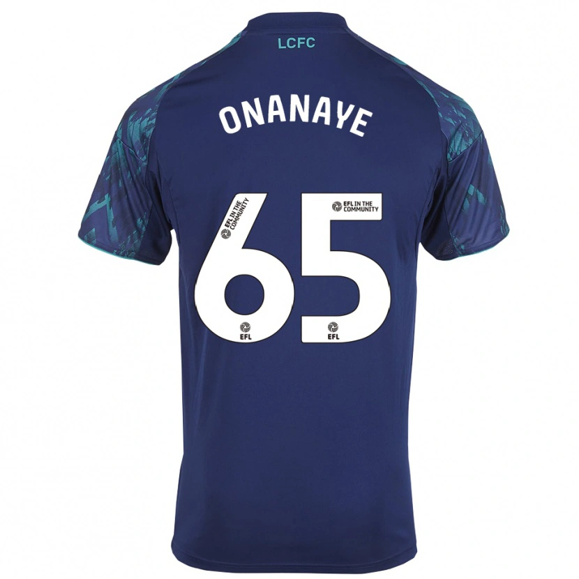 Danxen Criança Camisola Toby Onanaye #65 Azul Marinho Verde Branco Alternativa 2025/26 Camisa Brasil