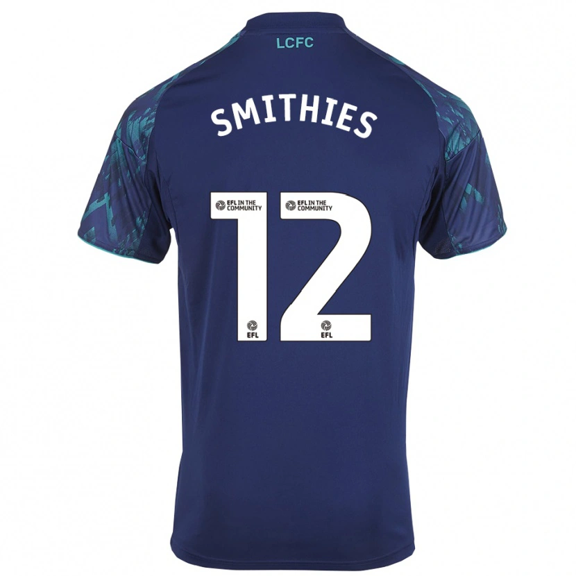 Danxen Criança Camisola Alex Smithies #12 Azul Marinho Verde Branco Alternativa 2025/26 Camisa Brasil