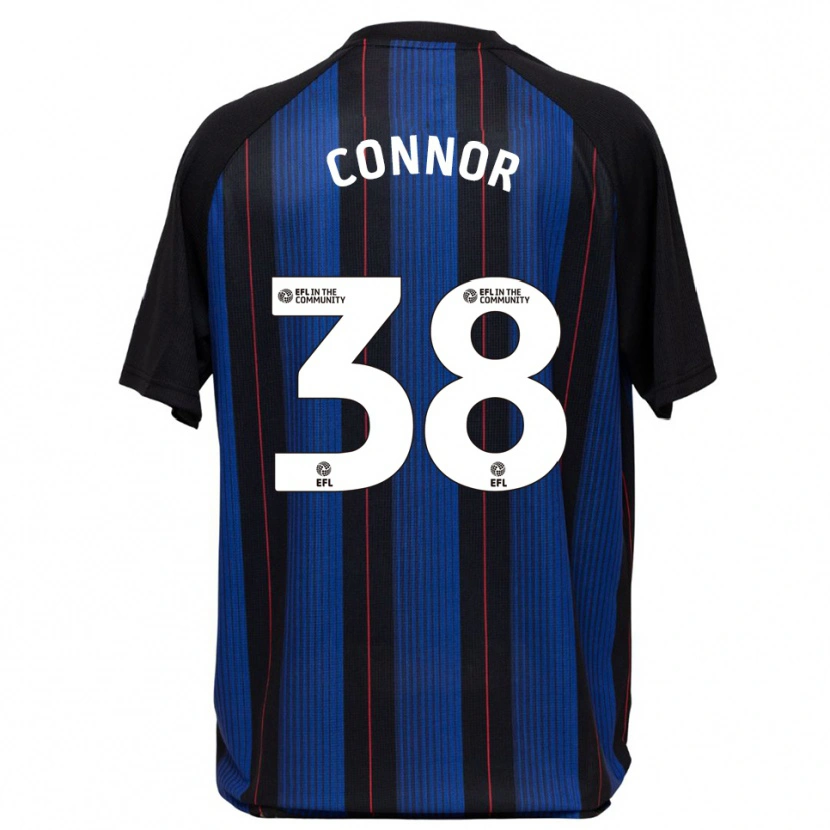 Danxen Criança Camisola Shea Connor #38 Azul Preto Alternativa 2025/26 Camisa Brasil