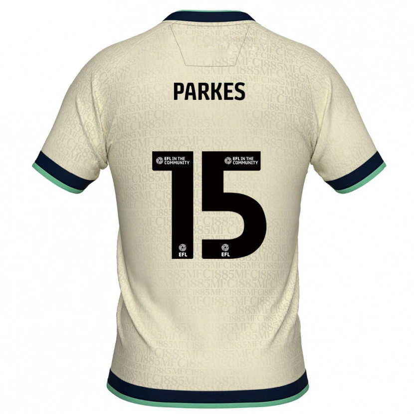 Danxen Criança Camisola Tristan Parkes #15 Champagne Azul Marinho Alternativa 2025/26 Camisa Brasil