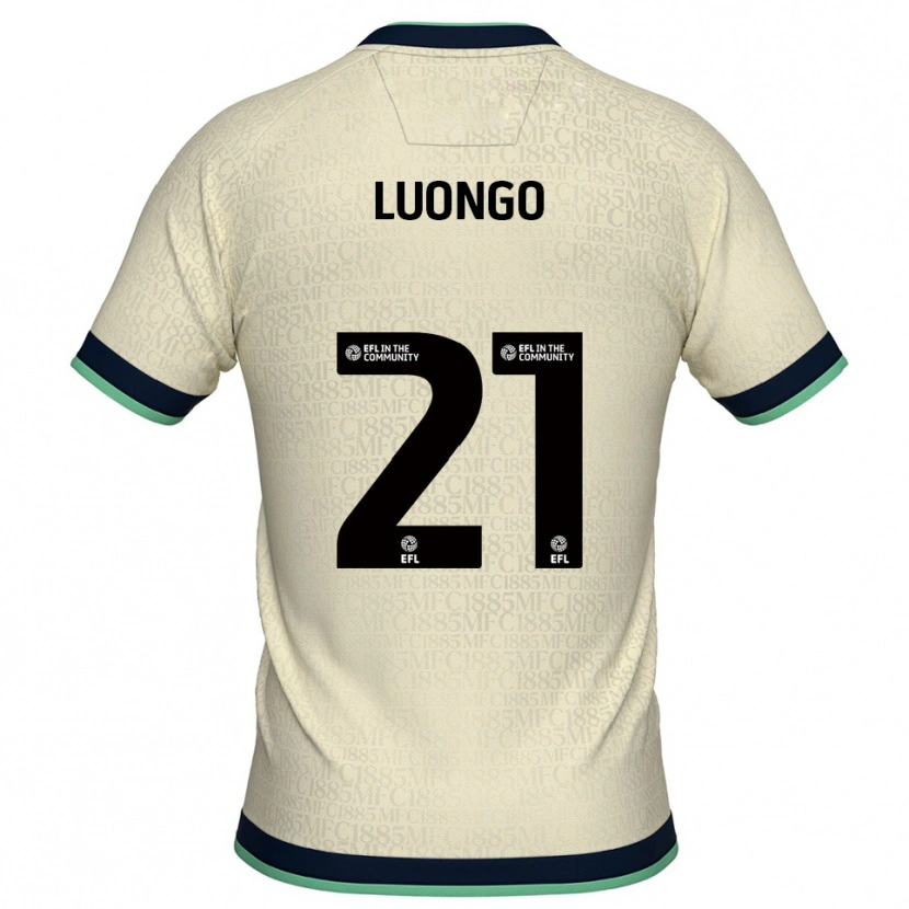 Danxen Criança Camisola Massimo Luongo #21 Champagne Azul Marinho Alternativa 2025/26 Camisa Brasil