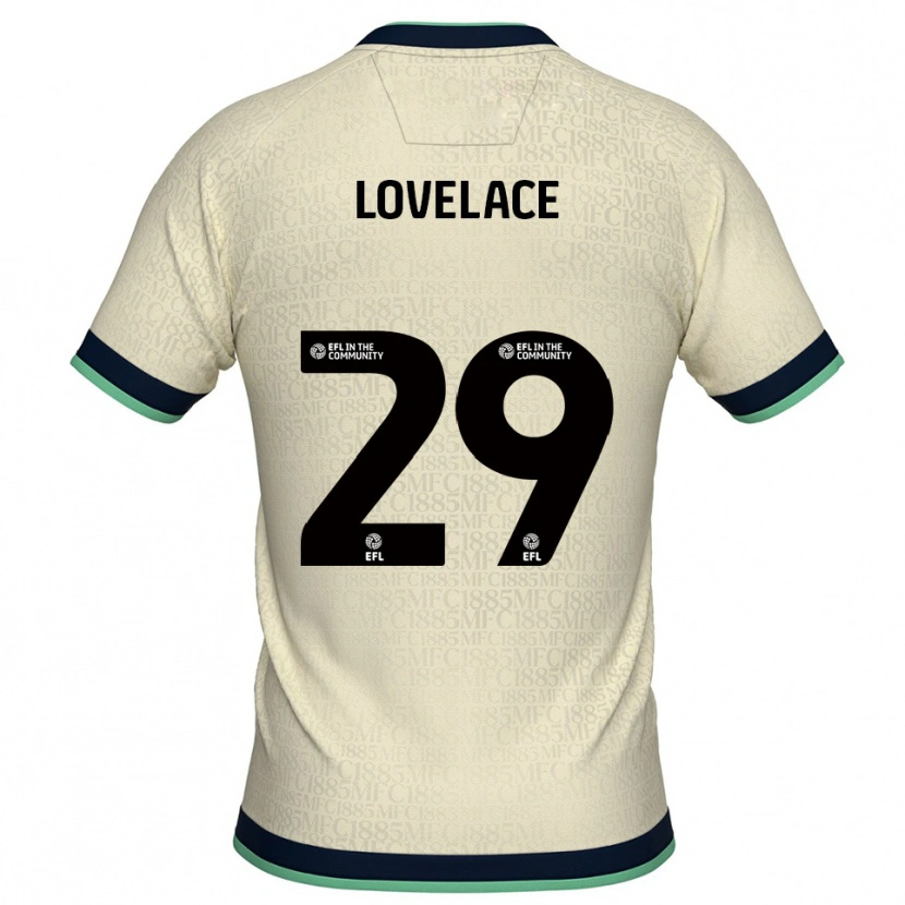 Danxen Criança Camisola Zak Lovelace #29 Champagne Azul Marinho Alternativa 2025/26 Camisa Brasil