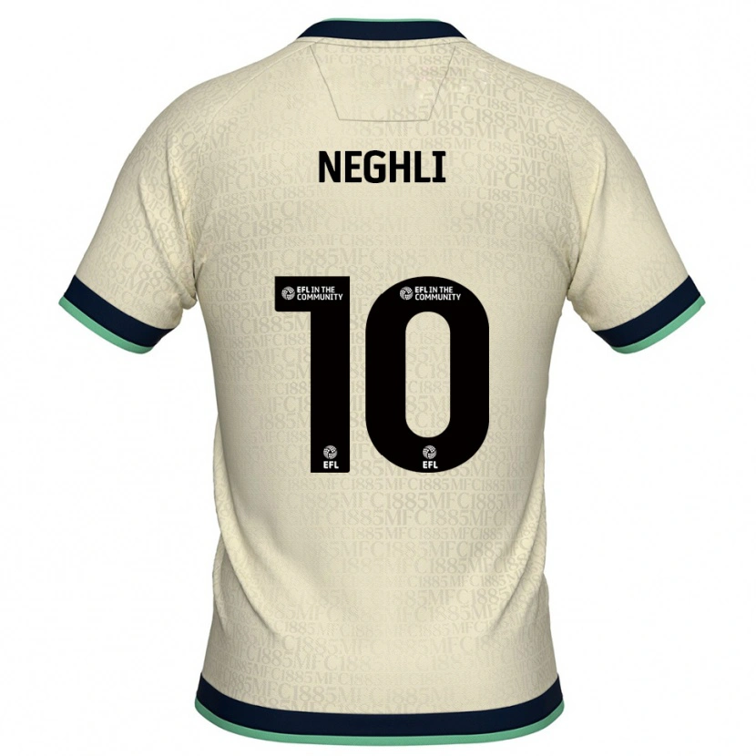 Danxen Criança Camisola Camiel Neghli #10 Champagne Azul Marinho Alternativa 2025/26 Camisa Brasil