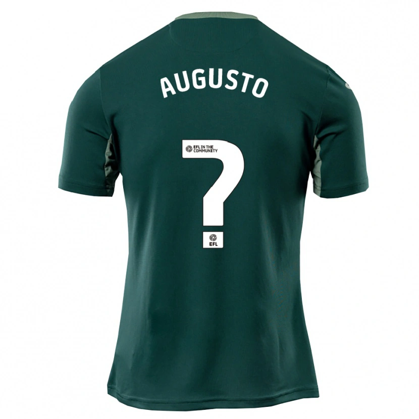 Danxen Criança Camisola Samuel Augusto #0 Verde Branco Roxo Alternativa 2025/26 Camisa Brasil
