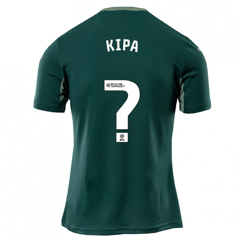 Danxen Criança Camisola Joseph Kipa #0 Verde Branco Roxo Alternativa 2025/26 Camisa Brasil