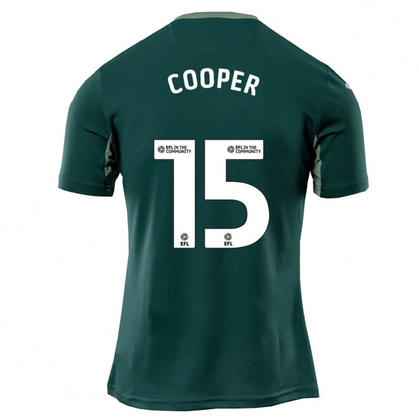 Danxen Criança Camisola Naomi Cooper #15 Verde Branco Roxo Alternativa 2025/26 Camisa Brasil