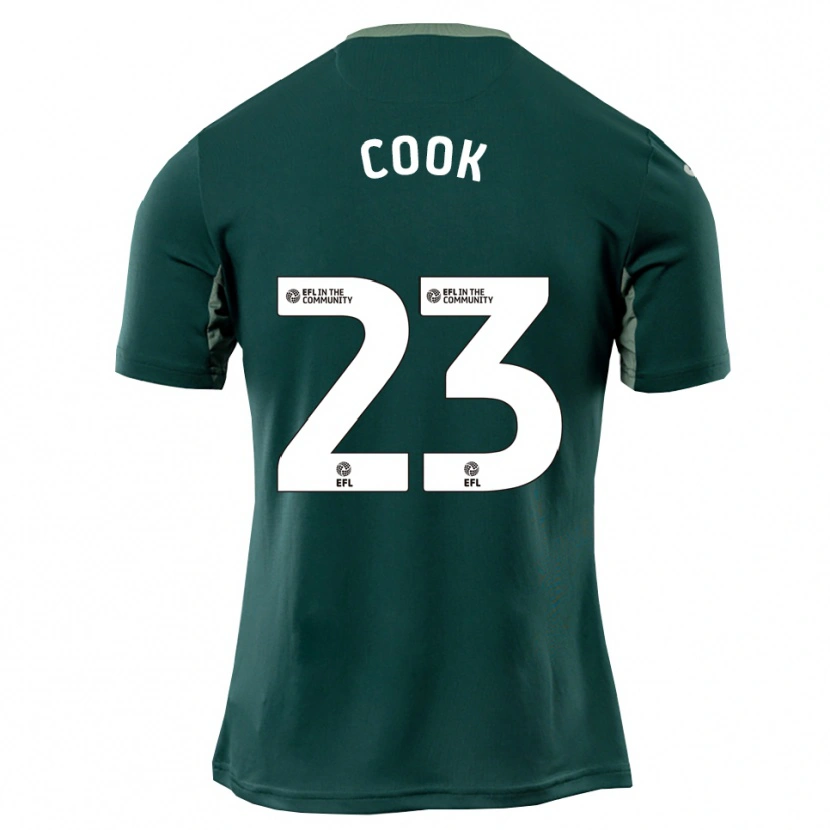 Danxen Criança Camisola Olivia Cook #23 Verde Branco Roxo Alternativa 2025/26 Camisa Brasil