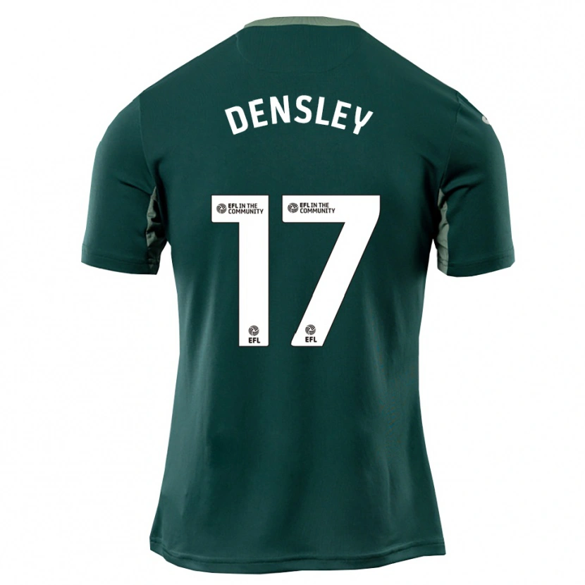 Danxen Criança Camisola Lara Densley #17 Verde Branco Roxo Alternativa 2025/26 Camisa Brasil