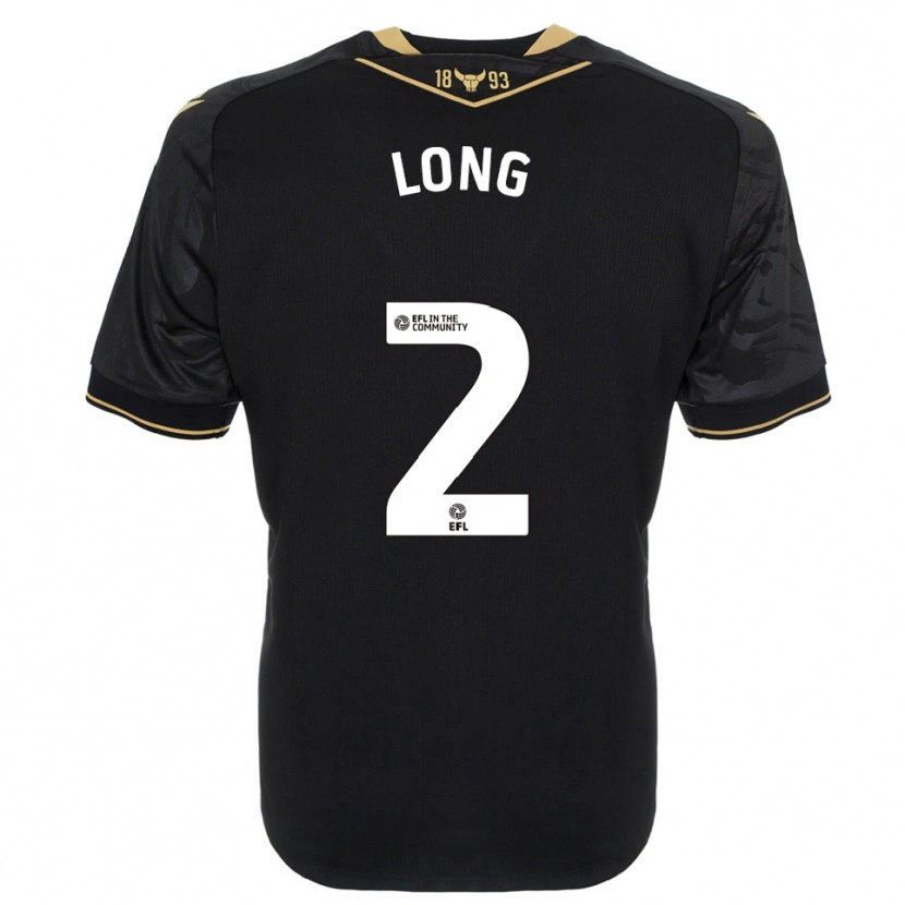 Danxen Criança Camisola Sam Long #2 Preto Dourado Alternativa 2025/26 Camisa Brasil