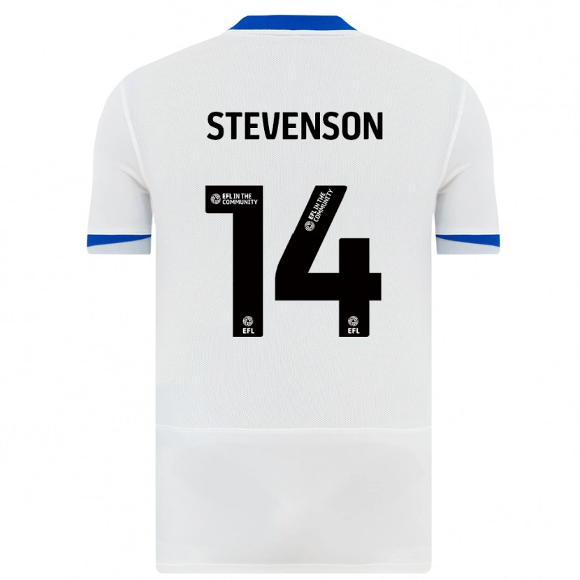 Danxen Criança Camisola Ben Stevenson #14 Branco Preto Alternativa 2025/26 Camisa Brasil