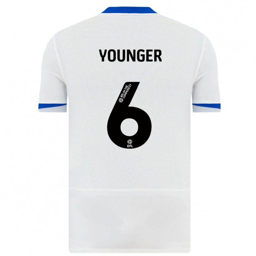 Danxen Criança Camisola Jazz Younger #6 Branco Preto Alternativa 2025/26 Camisa Brasil