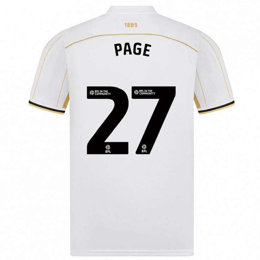 Danxen Criança Camisola Olivia Page #27 Branco Dourado Alternativa 2025/26 Camisa Brasil
