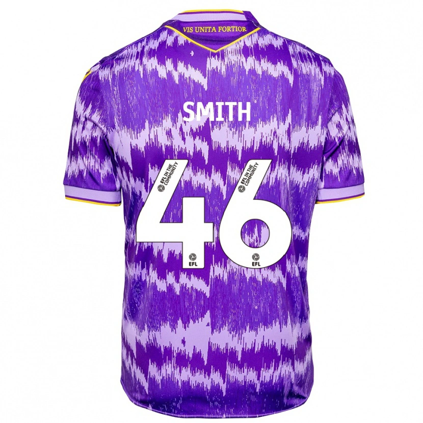 Danxen Criança Camisola William Smith #46 Roxo Amarelo Alternativa 2025/26 Camisa Brasil