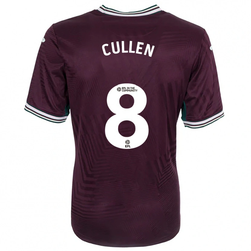 Danxen Criança Camisola Rachel Cullen #8 Ferrugem Vermelho Branco Alternativa 2025/26 Camisa Brasil