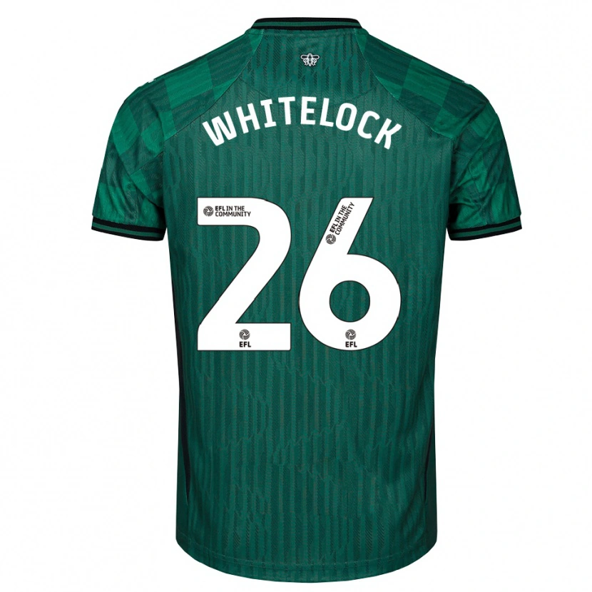Danxen Criança Camisola Lily Whitelock #26 Verde Preto Alternativa 2025/26 Camisa Brasil