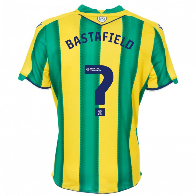 Danxen Criança Camisola Reece Bastafield #0 Amarelo Verde Alternativa 2025/26 Camisa Brasil