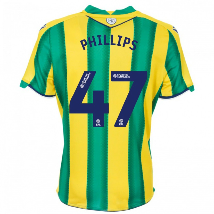 Danxen Criança Camisola Nat Phillips #47 Amarelo Verde Alternativa 2025/26 Camisa Brasil