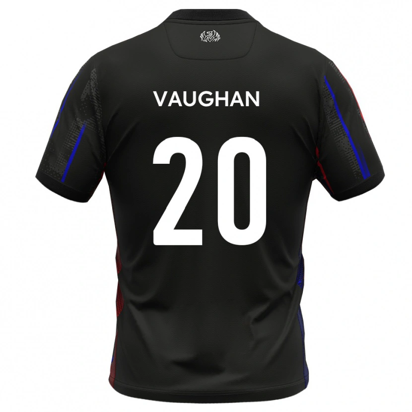 Danxen Criança Camisola Haydon Vaughan #20 Preto Vermelho Alternativa 2025/26 Camisa Brasil