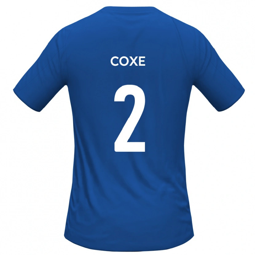 Danxen Criança Camisola Cameron Coxe #2 Azul Celeste Alternativa 2025/26 Camisa Brasil