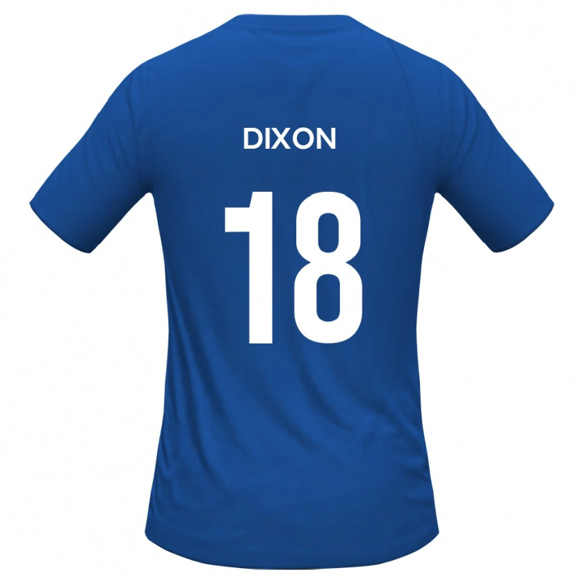 Danxen Criança Camisola Junior Dixon #18 Azul Celeste Alternativa 2025/26 Camisa Brasil