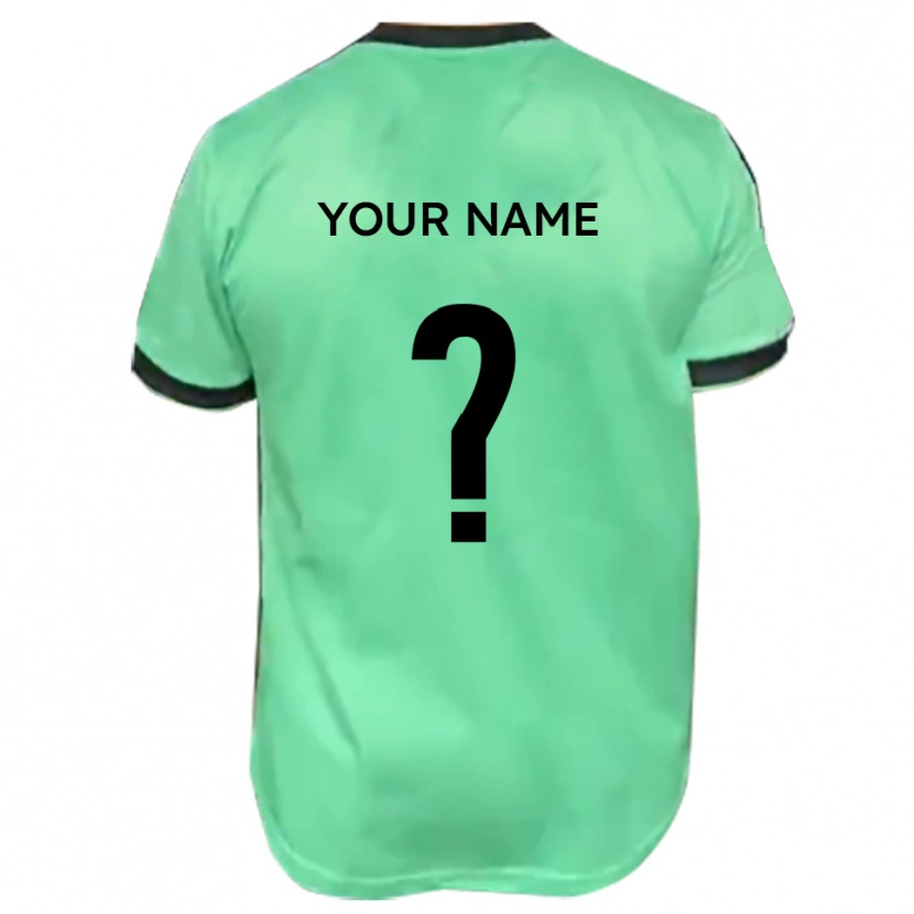 Danxen Criança Camisola Seu Nome #0 Turquesa Preto Alternativa 2025/26 Camisa Brasil