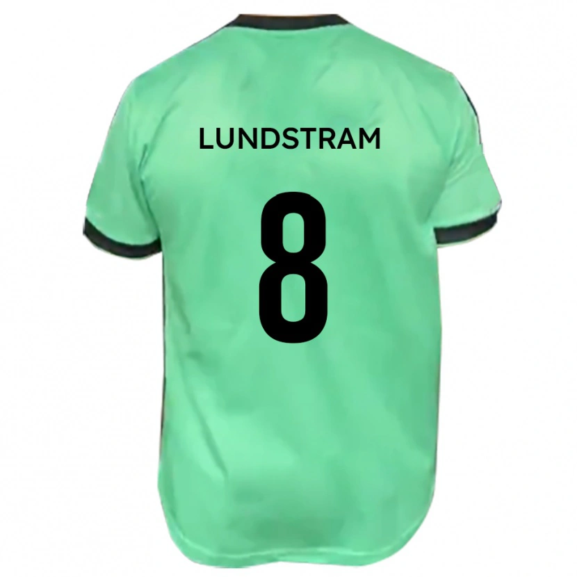 Danxen Criança Camisola Josh Lundstram #8 Turquesa Preto Alternativa 2025/26 Camisa Brasil
