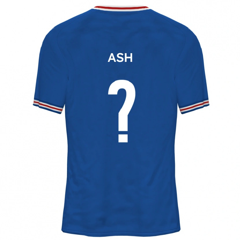 Danxen Criança Camisola Milly Ash #0 Azul Dodger Alternativa 2025/26 Camisa Brasil
