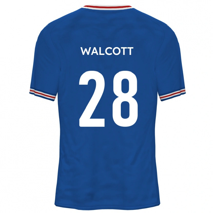 Danxen Criança Camisola Malachi Fagan-Walcott #28 Azul Dodger Alternativa 2025/26 Camisa Brasil