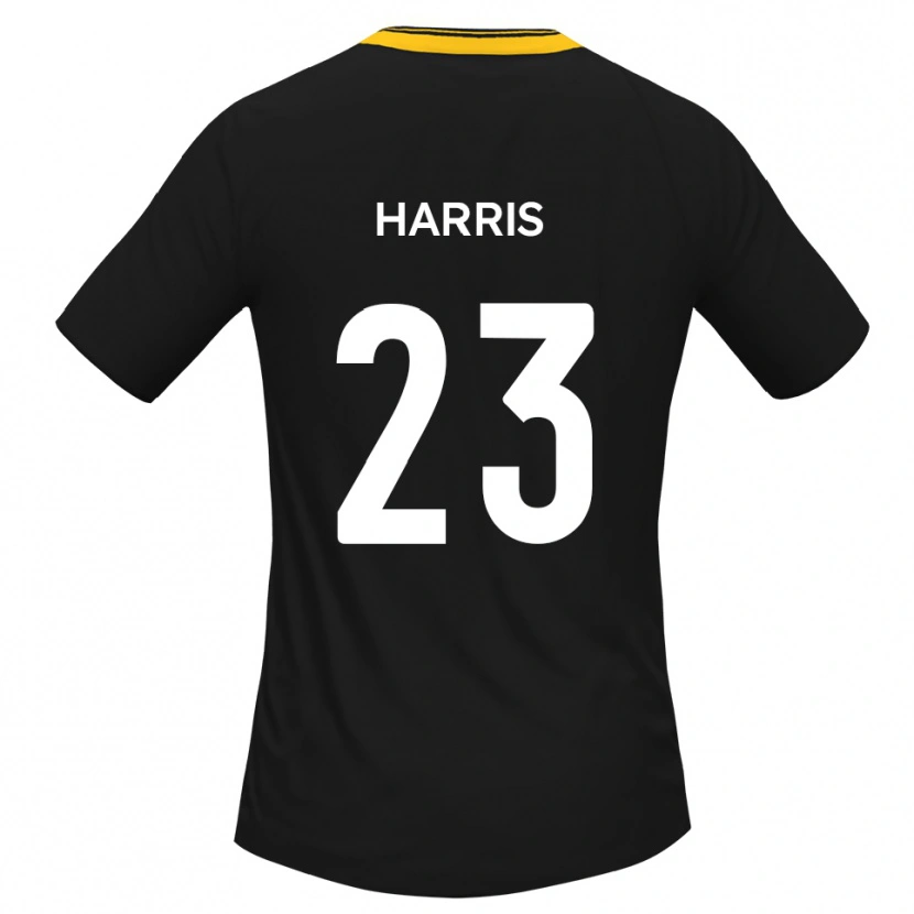 Danxen Criança Camisola Jayden Harris #23 Preto Amarelo Alternativa 2025/26 Camisa Brasil