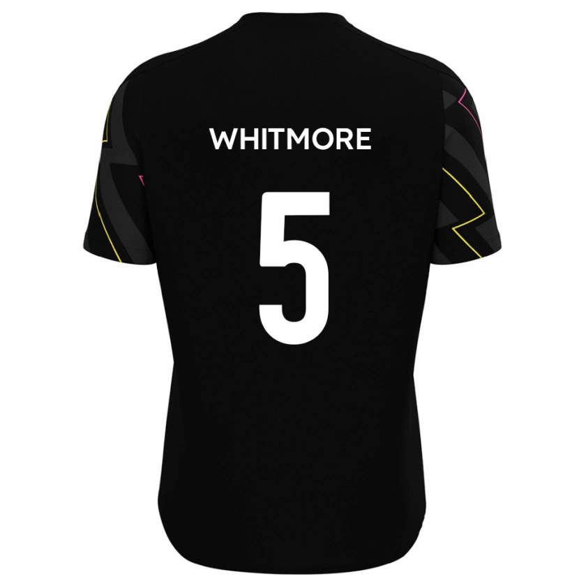 Danxen Criança Camisola Alex Whitmore #5 Preto Cinza Alternativa 2025/26 Camisa Brasil