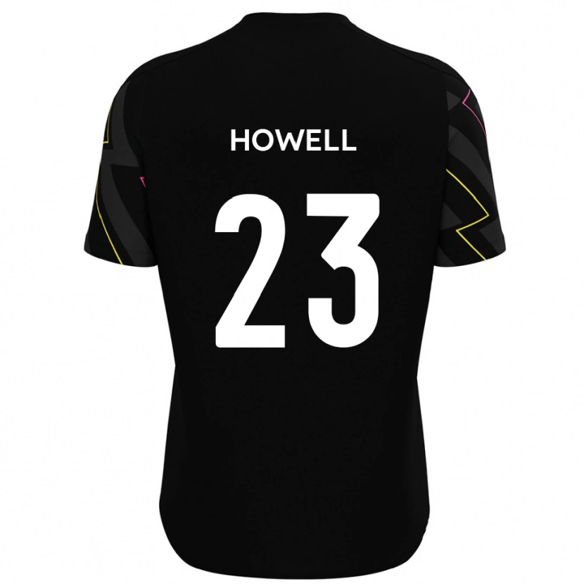 Danxen Criança Camisola Finn Howell #23 Preto Cinza Alternativa 2025/26 Camisa Brasil