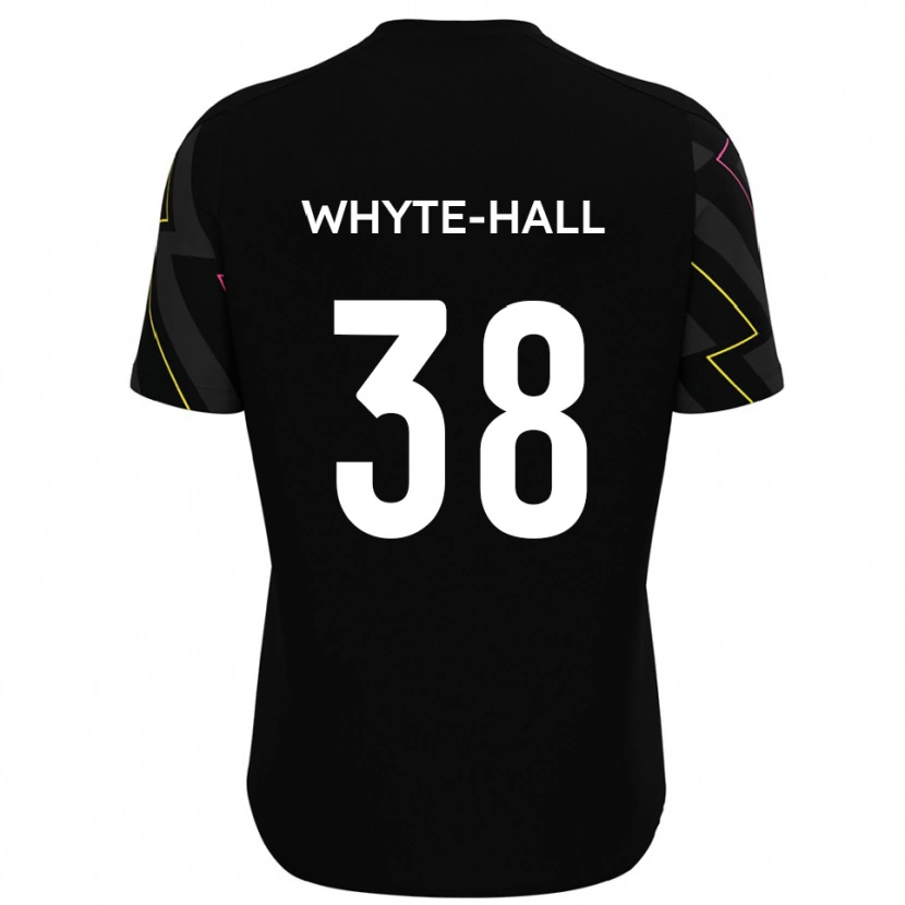 Danxen Criança Camisola Szhem Whyte-Hall #38 Preto Cinza Alternativa 2025/26 Camisa Brasil