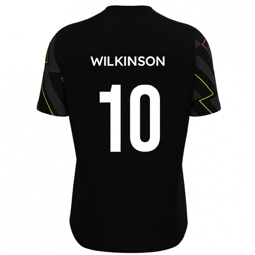Danxen Criança Camisola Conor Wilkinson #10 Preto Cinza Alternativa 2025/26 Camisa Brasil