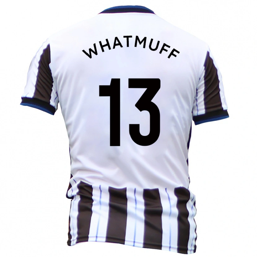 Danxen Criança Camisola Oliver Whatmuff #13 Branco Preto Alternativa 2025/26 Camisa Brasil