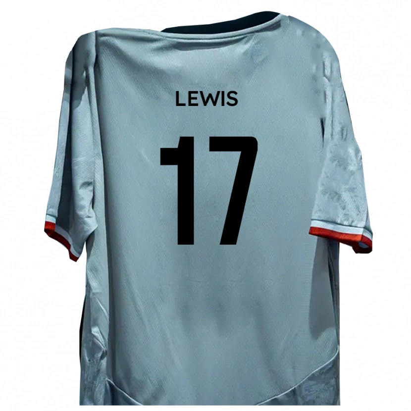 Danxen Criança Camisola Paul Lewis #17 Branco Preto Alternativa 2025/26 Camisa Brasil
