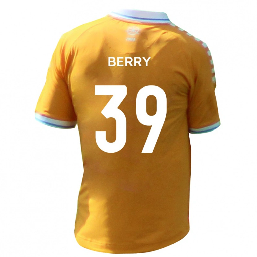 Danxen Criança Camisola Charlie Berry #39 Amarelo Azul Alternativa 2025/26 Camisa Brasil