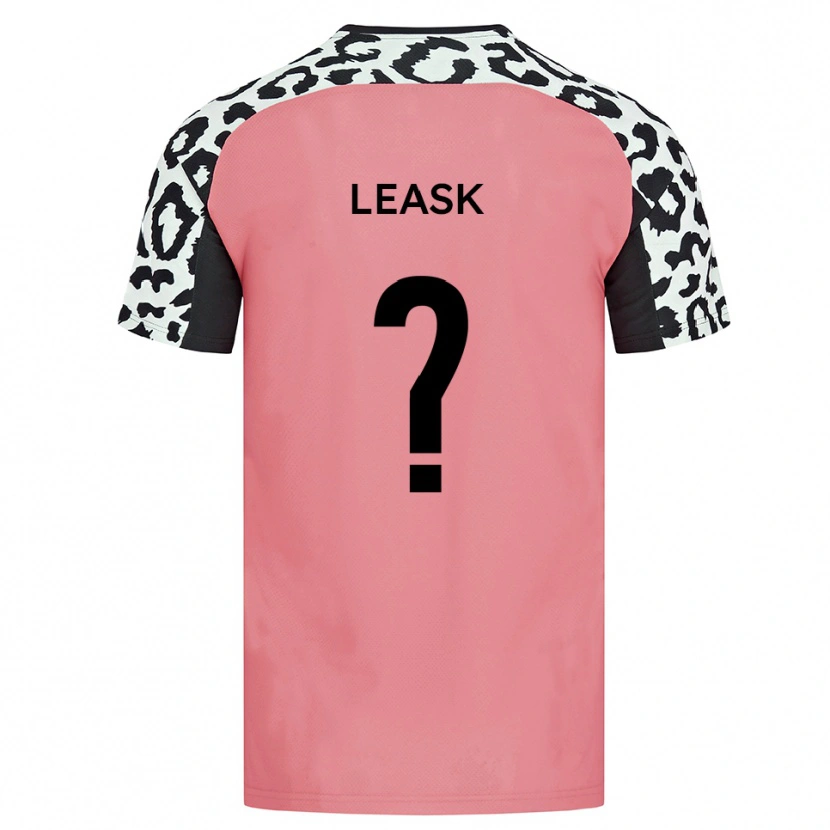 Danxen Criança Camisola Amy Leask #0 Rosa Preto Alternativa 2025/26 Camisa Brasil