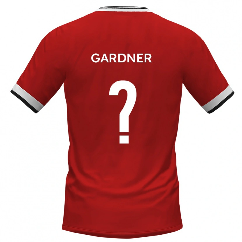 Danxen Criança Camisola Kameron Gardner #0 Branco Preto Alternativa 2025/26 Camisa Brasil