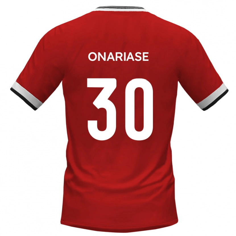 Danxen Criança Camisola Emmanuel Onariase #30 Branco Preto Alternativa 2025/26 Camisa Brasil