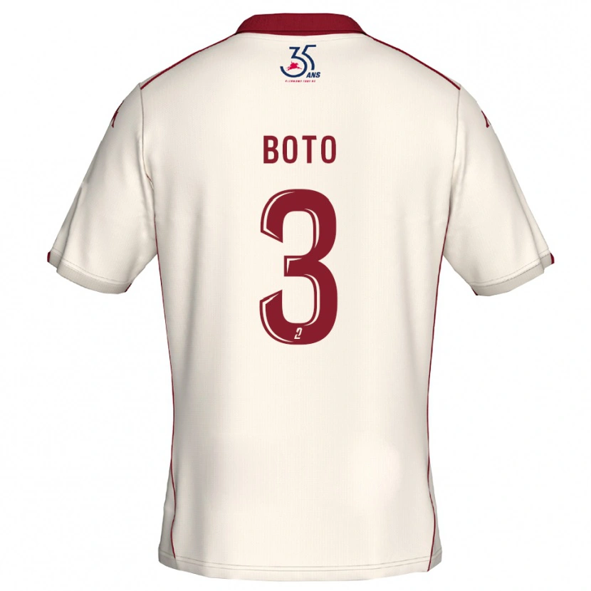 Danxen Criança Camisola Kenji-Van Boto #3 Branco Vinho Alternativa 2025/26 Camisa Brasil