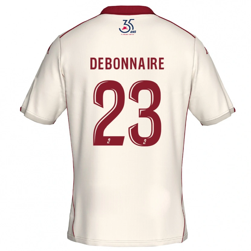 Danxen Criança Camisola Jalane Debonnaire #23 Branco Vinho Alternativa 2025/26 Camisa Brasil