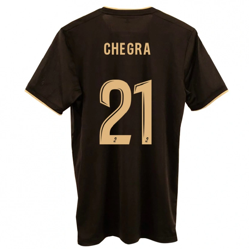 Danxen Criança Camisola Ivane Chegra #21 Azul Vermelho Alternativa 2025/26 Camisa Brasil